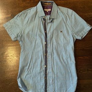 Ted Baker short sleeved button up.
